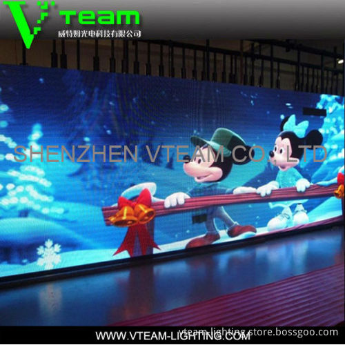 Curved P4 Flexible Full Color Indoor Led Screen